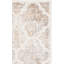 Akims 600 Hand Tufted Wool/Viscose Geometric Rug in Beige/Ivory-1046072892