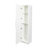 70.87" Tall Narrow Storage Bathroom Cabinet With 3 Adjustable Shelves For Living Room/Kitchen/Laundry/Bedroom-1078440025