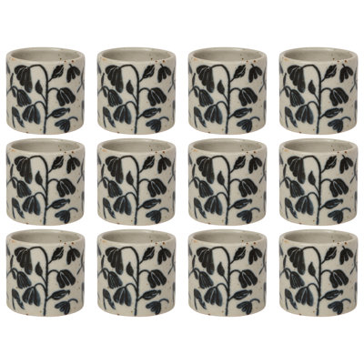 Set of 12 Posy Element Napkin Ring