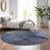 Premium Machine Washable Prisco Navy Rug