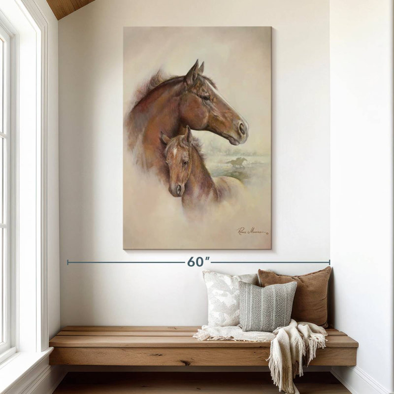 Brampt Race Horse III, H 51 po x l 34 po