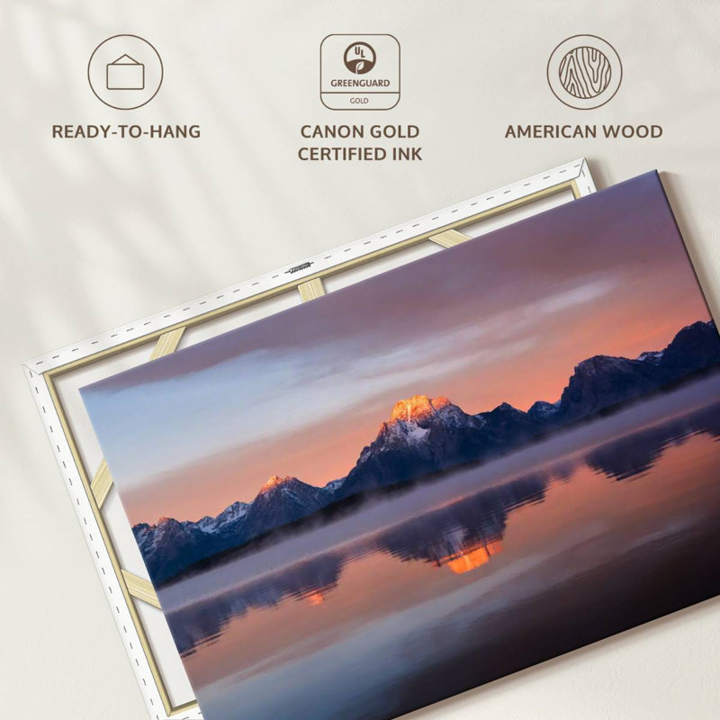 Alvord Grand Teton Glow, H 26 po x l 39 po