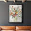 Toile contemporaine encadrée de qualité supérieure avec bouquet contemporain-1790806200-1790806202