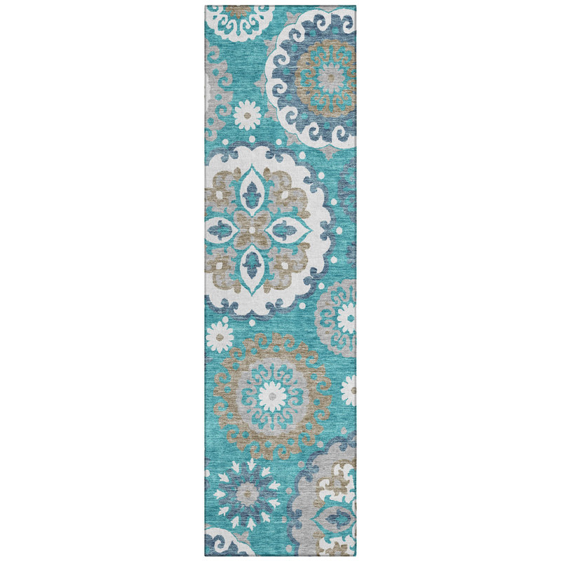  Ferrand Non-Slip Indoor / Outdoor Door Mat, Runner 2'3" x 7'6"