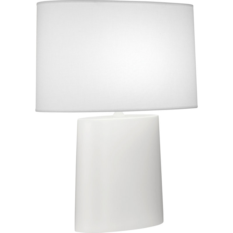 Victor Ceramic Table Lamp, Matte Lily