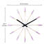 Plug-Inn, 23-Inch, Metallic Spoke Wall Clock-99460726