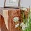 Burruss Solid Wood Tree Stump End Table