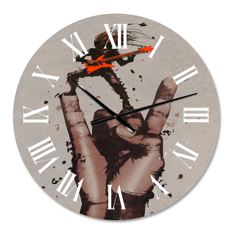 Horloge murale Rock and Roll, Petit