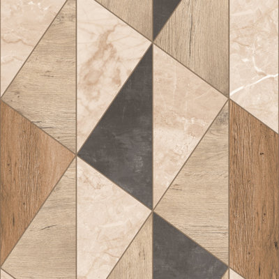Arcadia Collection Geometric Triangles Wallpaper Roll