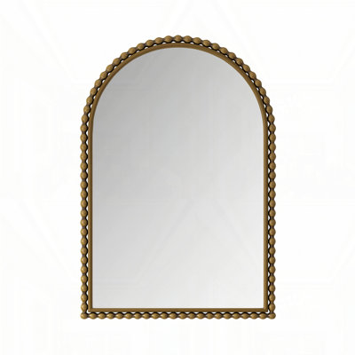 Wall Hanging Iron Art Arch Vintage Vanity Mirror
