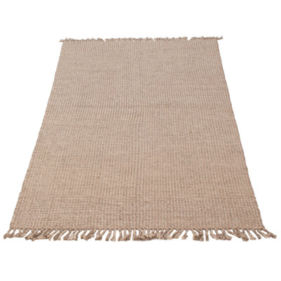 Ageeth Performance Hand Braided Wool Rug