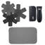 6-Piece Cookware Protectors, Silicone Grip, & Dish Drying Mat Set
