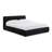 Taupe Textured Velvet Bed-1488610964-1488610955