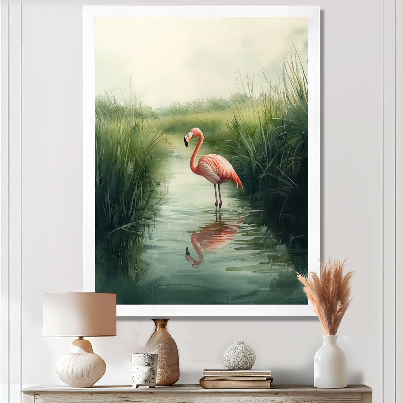 Clenney - animaux, impressions sur toile, H 32 po x l 24 po, Reproduction encadrée d'une seule photo, Blanc