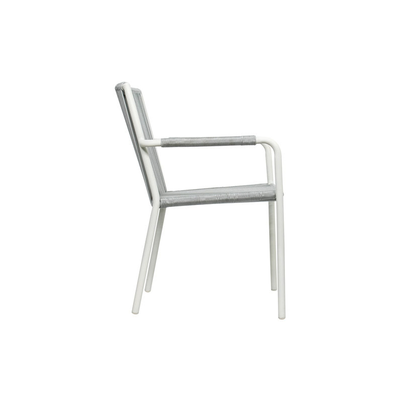 Archipelago Outdoor Dining Armchair, Coconut White