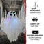 2 Piece Light-Up Ghost Figurine Set