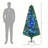 6' Tall Douglas Fir Pre-Lit Artificial Christmas Tree With Realistic Branches, 24 Multi-Colour LED Lights, Fibre Optics And 230 Tips