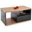 Aelyn Floor Shelf Coffee Table with Storage