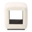 Belmont Place Vanity Bench - Cream/Espresso