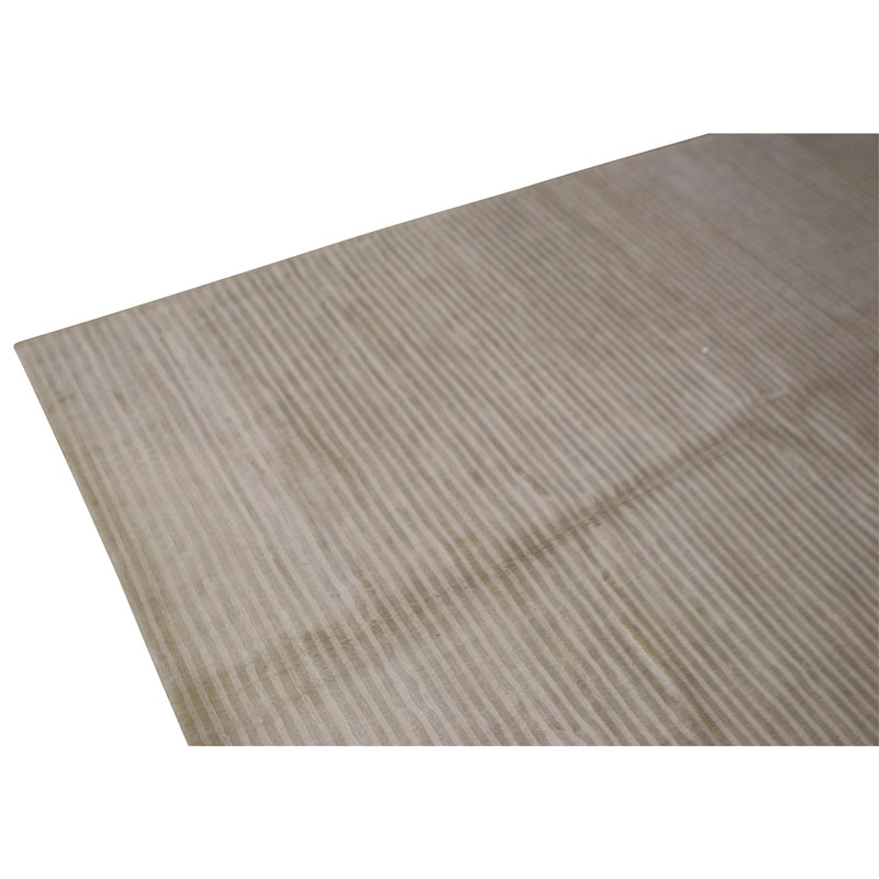 Hand Knotted Area Rug in White