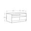 Murshida Solid Coffee Table with Storage-715887770