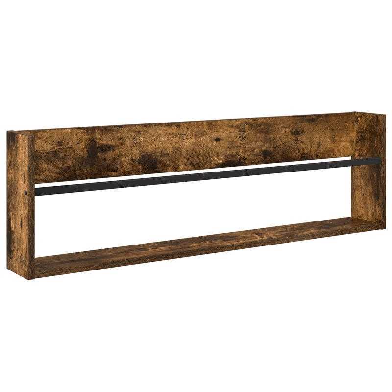 Wood Magazine Rack, Brown