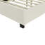 Queen Size Upholstered Platform Bed With Big Headboard, Bedroom Furniture, Velvet-1410197789