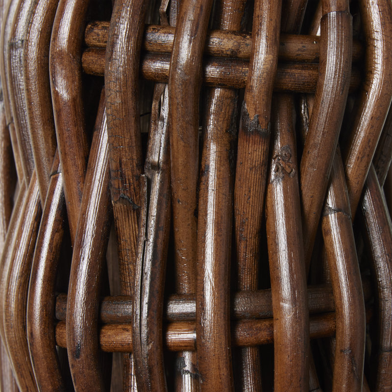 Kingston Round Rattan Mirror