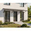 Palram - Canopia Augustine 3.7' x 3'  Awning - Black/Grey-138136915