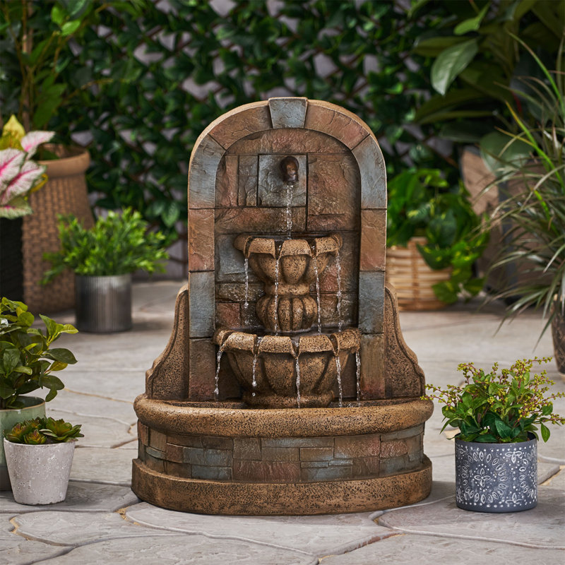 29" High BAGWELL FOUNTAIN Outdoor Weather Resistant Floor Fountain