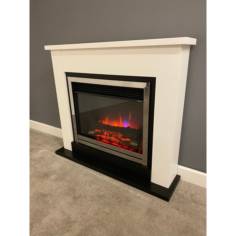 Middleton Suncrest 105cm W Painted Electric Fireplace