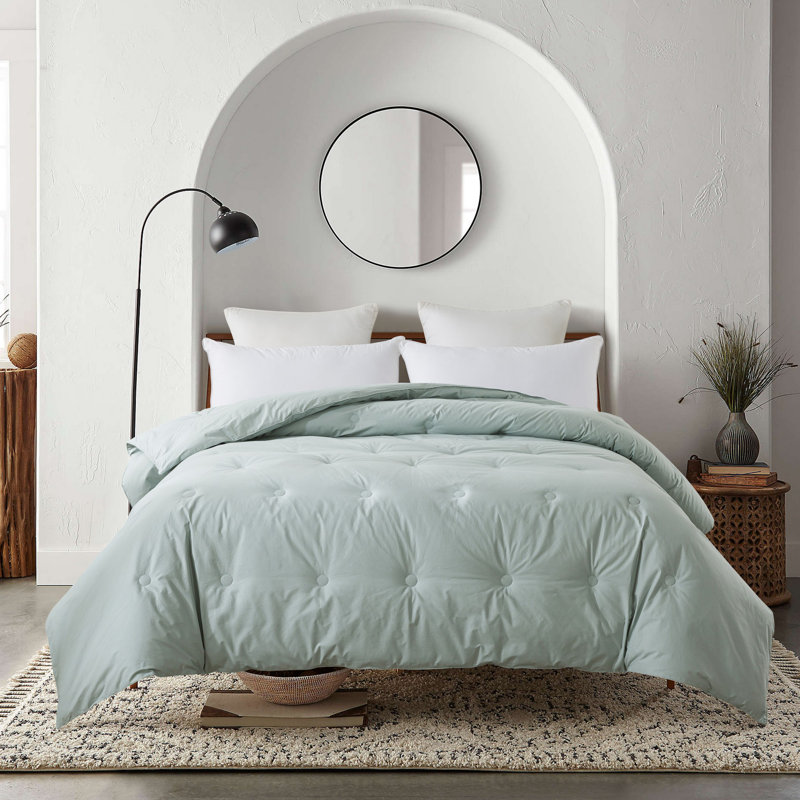 Comforter, Dusty Aqua, King