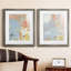 Cully I - Ensemble de 2 reproductions d'art sur toile encadrées