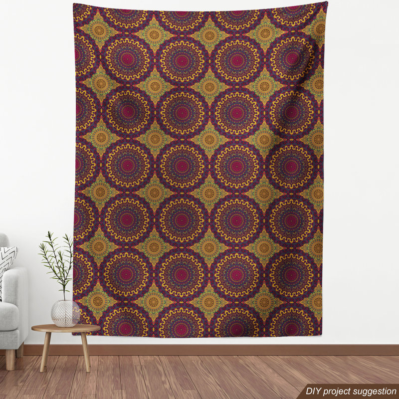 Tissu marocain, H 36 po x l 58 po x P 1 po