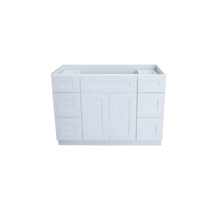 Cabinets.Deals EW-VA48D, Elegant White