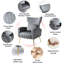 27' ' wide velvet armchair Mahith-88364527