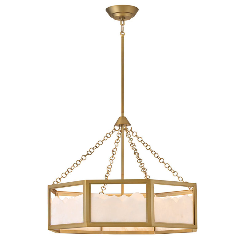 Veleta 8 - Light Steel Chandelier