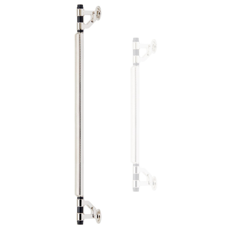 Industrial Appliance Pull, Unlacquered Polished Brass