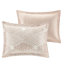 Édredon Blush très grand / très grand - Coton avec dossier uni, courtepointe Comfort
