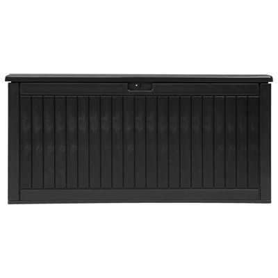 Edrosie Inc 260 Gallons Gallon Water Resistant Resin Lockable Deck Box by Edrosie Inc