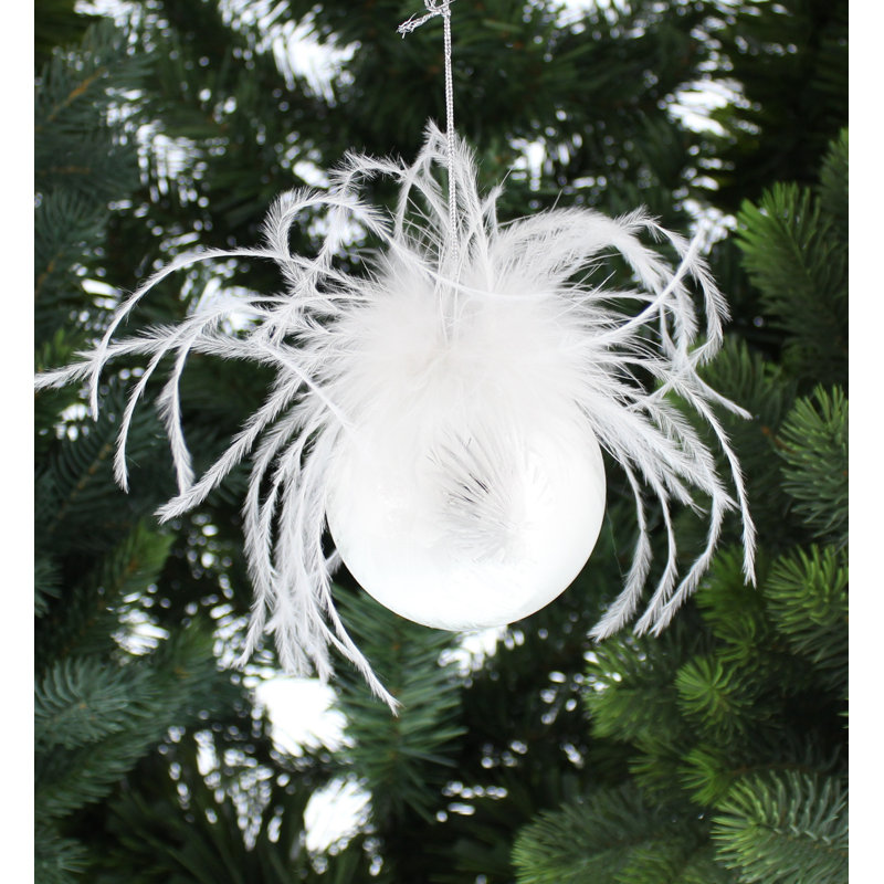 8cm Glass Bauble