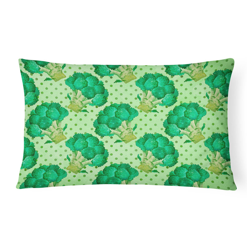  Coussin intérieur / extérieur Watercolor Broccoli
