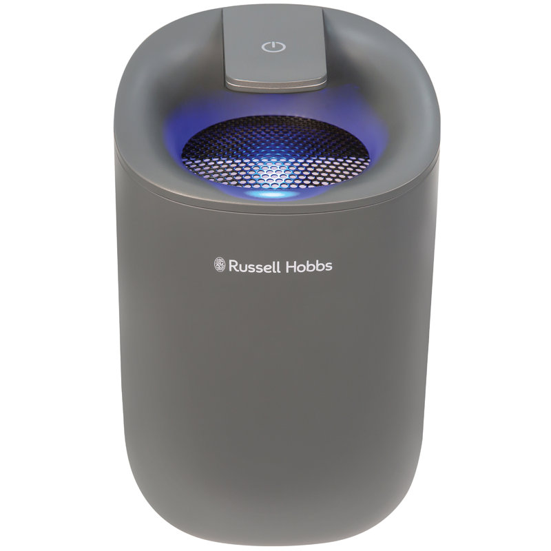 Russell Hobbs Rhdh1061g Fresh Air Mini, Compact Dehumidifier, 300ml/day, Grey