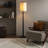 Alecs 64'' Bronze Traditional Floor Lamp