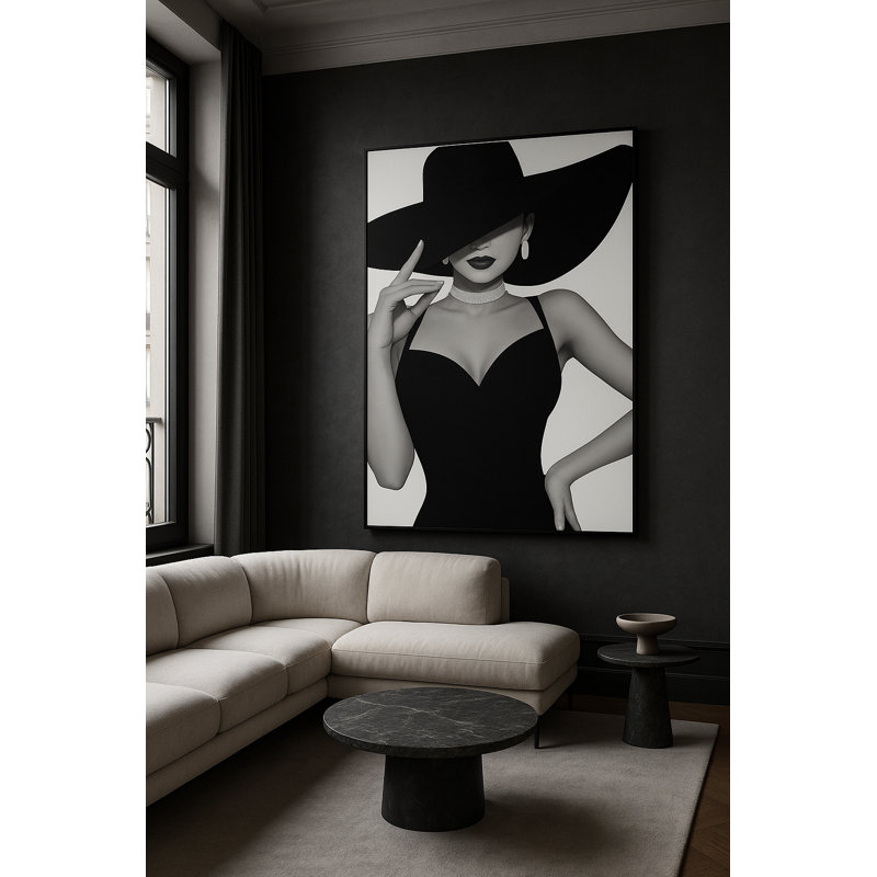 Art mural sur toile Vureed Allure, Brun