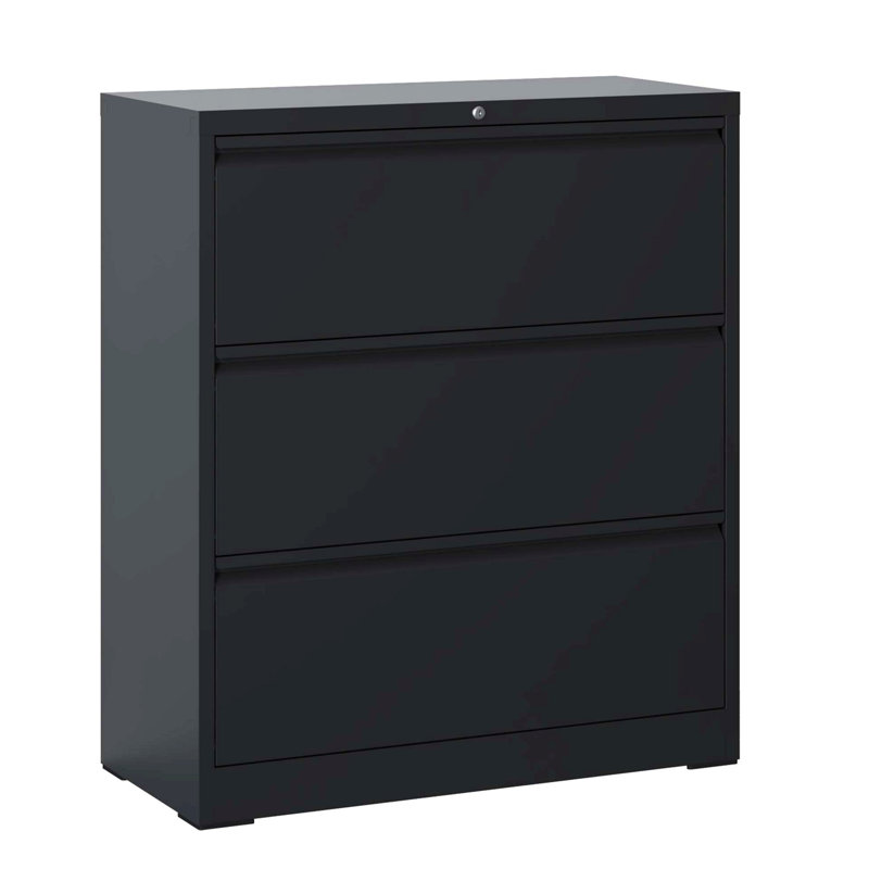 Commode d'appoint Mattaya, Noir