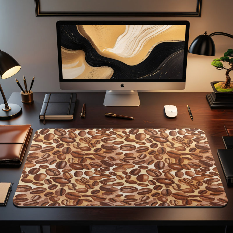 Polyester Desk Pad, 31.5x15.5
