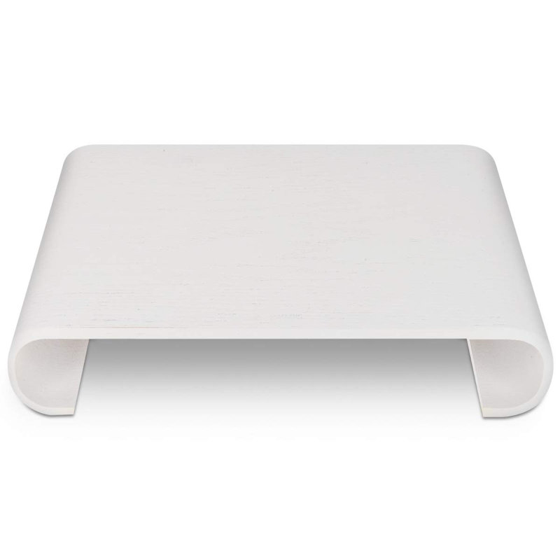 Kyzer Monitor Stand, White