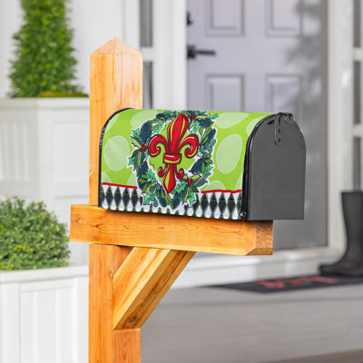 Housse pour boîte aux lettres Holiday Fleur De Lis