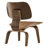 Molded Walnut Plywood Lounge Chair by Modway